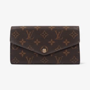 Louis Vuitton Sarah Wallet Monogram Coated Canvas