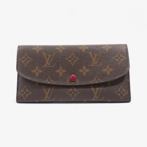 Louis Vuitton Portofeuille Emilie Monogram Coated Canvas