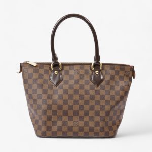 Louis Vuitton Saleya Damier Ebene Coated Canvas