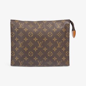 Louis Vuitton Toiletry Pouch Monogram Coated Canvas 25
