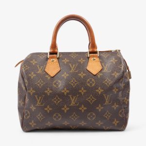 Louis Vuitton Speedy Monogram Coated Canvas 25