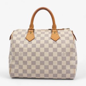 Louis Vuitton Speedy Damier Azur Coated Canvas 25