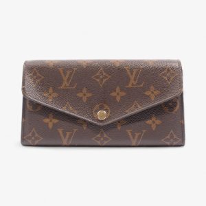 Louis Vuitton Sarah Wallet Monogram Coated Canvas