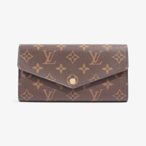 Louis Vuitton Sarah Wallet Monogram Coated Canvas