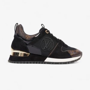Louis Vuitton Run Away Sneaker Black / Monogram Mesh EU 35 UK 2
