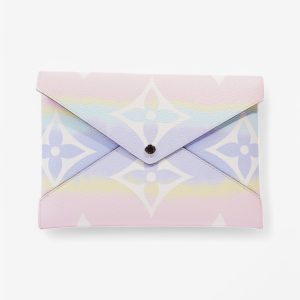 Louis Vuitton Spring In The City Kirigami Pochette  Pastel Multicolour / White Coated Canvas