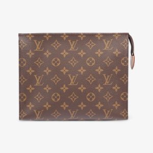 Louis Vuitton Toiletry Pouch Monogram Coated Canvas 26
