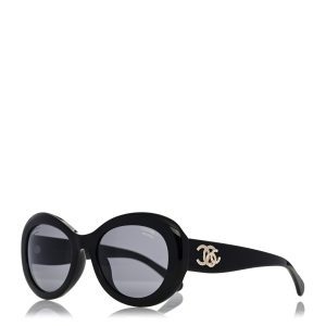 CHANEL ACETATE POLARIZED CC SUNGLASSES
