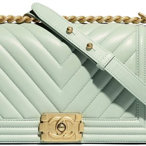 CHANEL QUILTED LAMBSKIN BOY FLAP BAG OLD MEDIUM