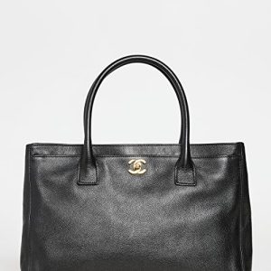 CHANEL CAVIAR CALFSKIN CERF EXECUTIVE TOTE BAG