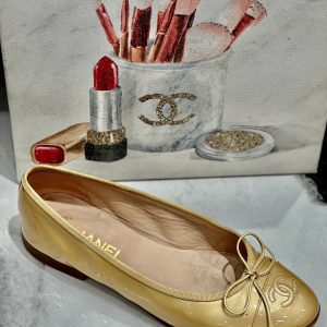 CHANEL CC BALLET FLATS