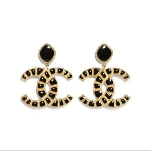 CHANEL CC ALONG THE NILE CLIP ON EARRINGS