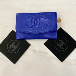 CHANEL CC LAMBSKIN WALLET