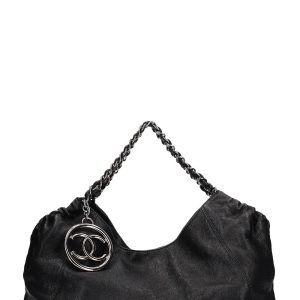 CHANEL CALFSKIN LEATHER COCO CABAS BAG