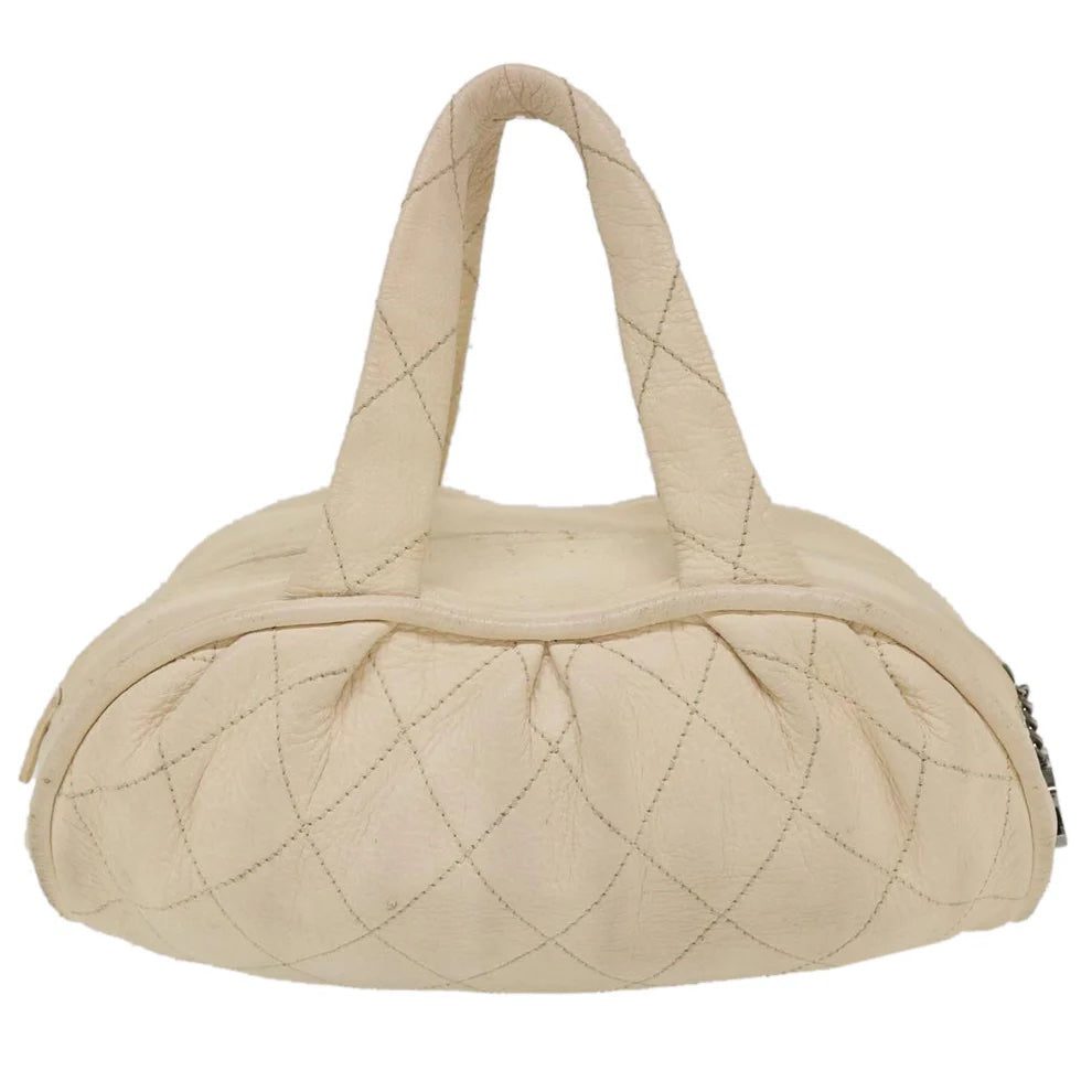 CHANEL CAVIAR QUILTED LEATHER LE MARAIS BOWLER BAG