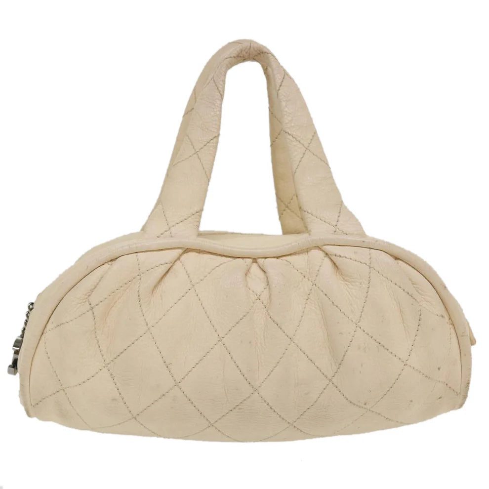 CHANEL CAVIAR QUILTED LEATHER LE MARAIS BOWLER BAG - Image 4