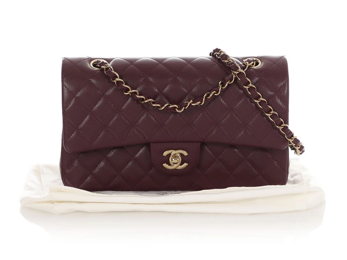 CHANEL CAVIAR QUILTED MEDIUM DOUBLE FLAP BAG - Image 4