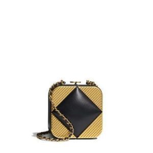 CHANEL CC CRUISE COLLECTION EVENING BAG WITH CHAIN
