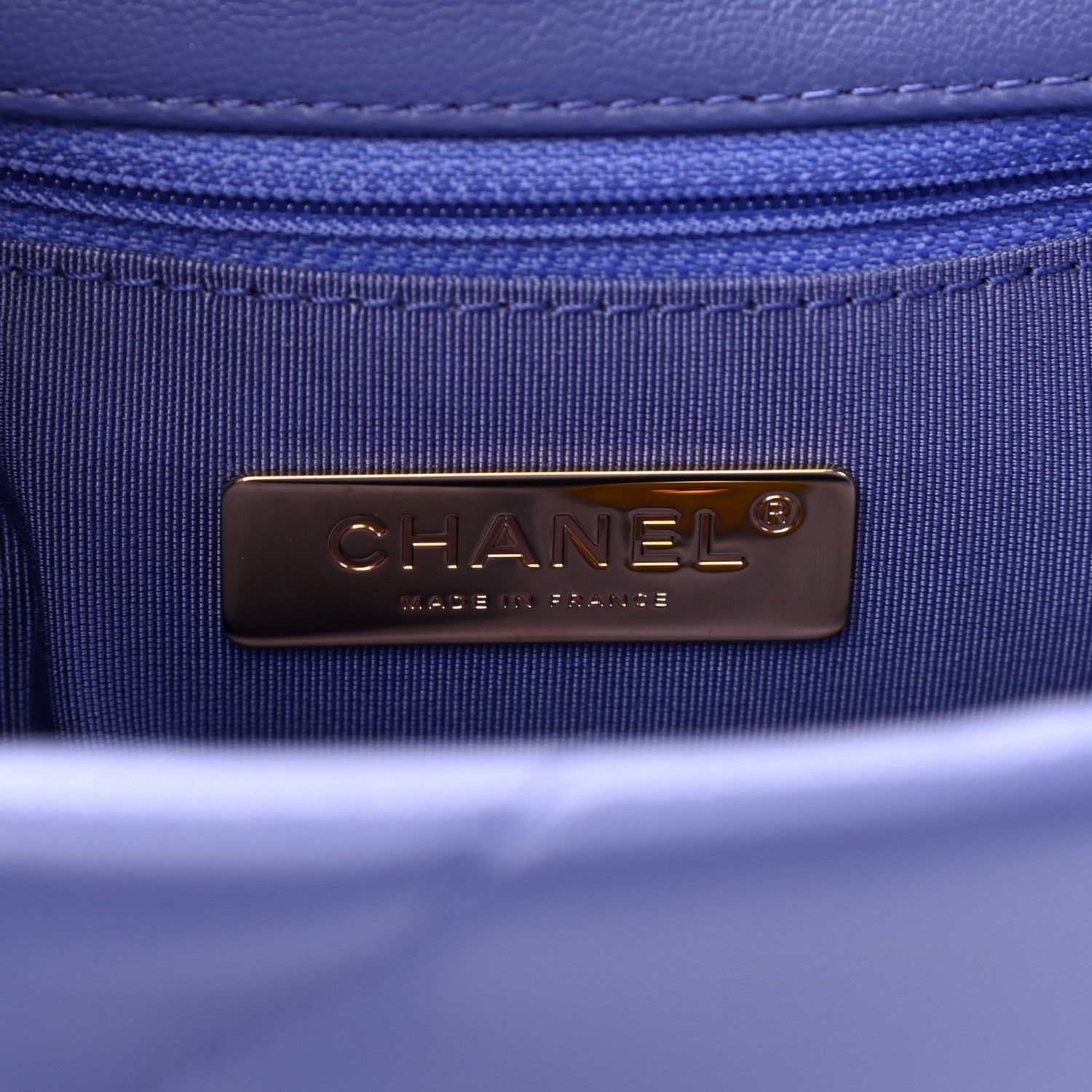 CHANEL GOATSKIN QUILTED LARGE CHANEL 19 FLAP BAG - Image 3