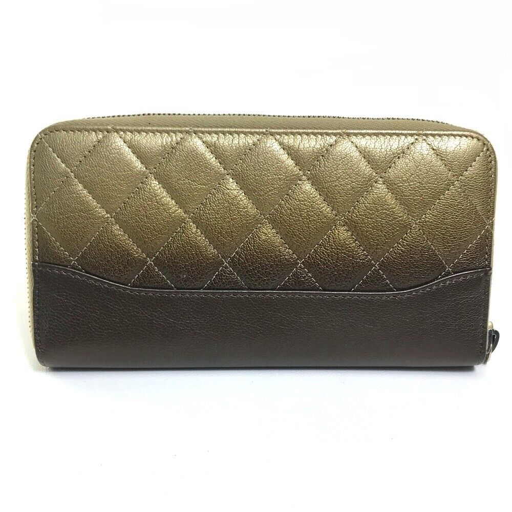 CHANEL GRADATION MATELASSE ZIP AROUND LONG WALLET-HS - Image 2