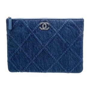 CHANEL DENIM POUCH