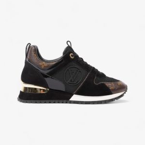 Louis Vuitton Run Away Black / Monogram Suede EU 36 UK 3