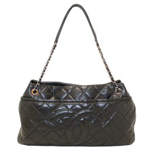 CHANEL CAVIAR QUILTED LEATHER TIMELESS CC SOFT SHOPPER TOTE BAG