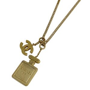 CHANEL CC NO 5 PERFUME BOTTLE NECKLACE