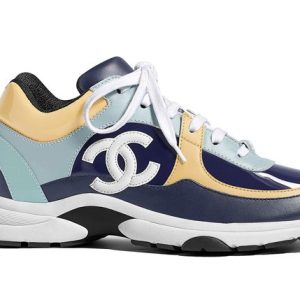 CHANEL CC LOW-TOP TRAINER SNEAKERS