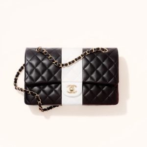 CHANEL QUILTED LAMBSKIN CLASSIC BAG