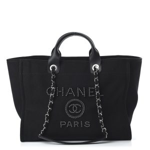 CHANEL PEARL DEAUVILLE MEDIUM TOTE BAG