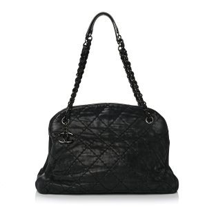 CHANEL IRIDESCENT CALFSKIN LEATHER LARGE JUST MADEMOISELLE BAG