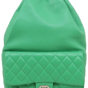 Chanel Drawstring Backpack