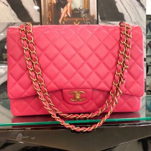 Chanel Maxi Quilted Double Flap Bag