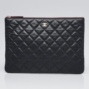 Chanel Large Caviar O Case