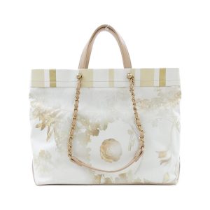 CHANEL CC CAMELLIA TOTE BAG