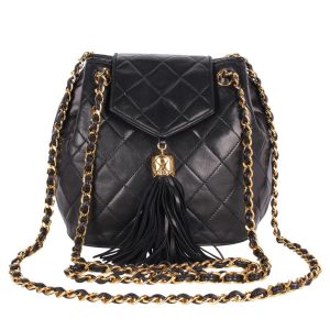 CHANEL CLASSIC FLAP TASSEL BAG