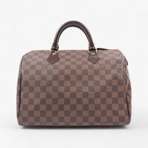 Louis Vuitton Speedy Damier Ebene Coated Canvas 30