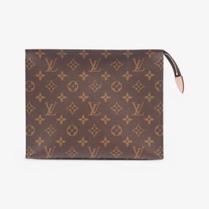 Louis Vuitton Toiletry Pouch Monogram Coated Canvas 26