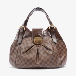 Louis Vuitton Sistena Damier Ebene / Brown Coated Canvas