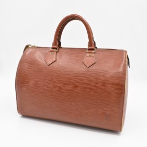 Louis Vuitton Speedy 30 in Kenyan Fauve Epi Leather