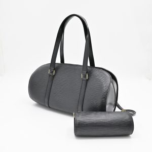 Louis Vuitton Soufflot in Black Epi Leather