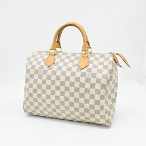 Louis Vuitton Speedy 30 in Damier Azur Canvas