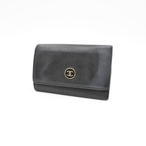 Chanel Key Case in Black Leather