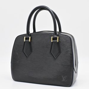 Louis Vuitton Sablon in Black Epi Leather