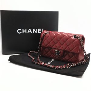 Chanel Mini Flap in Red Leather