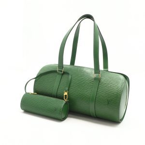 Louis Vuitton Soufflot in Green Epi Leather