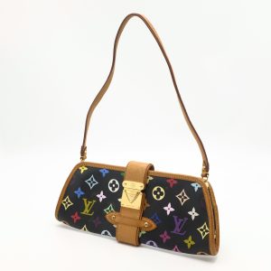 Louis Vuitton Shirley in Black Multicolor Canvas
