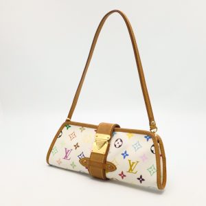 Louis Vuitton Shirley in White Multicolor Canvas