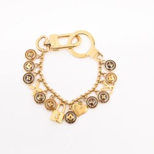 Louis Vuitton Porte Cles Chaines Brown Pastilles Bag Charm